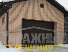 Гараж 5*12 желтый кирпич