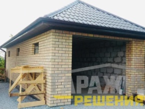 Гараж жёлтый 5*9